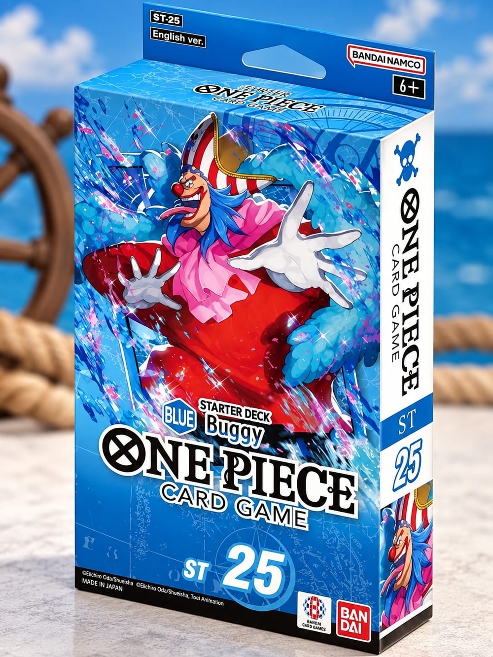 One Piece Card Game ST-25 Blue Starter Deck Buggy English Ver. Bandai New